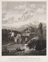 KG 15106
<br/>
Gezicht op Tivoli en de tempel van Sibylla
<br/>
<em>Angier, Paul (werkz. ca 1750)</em>